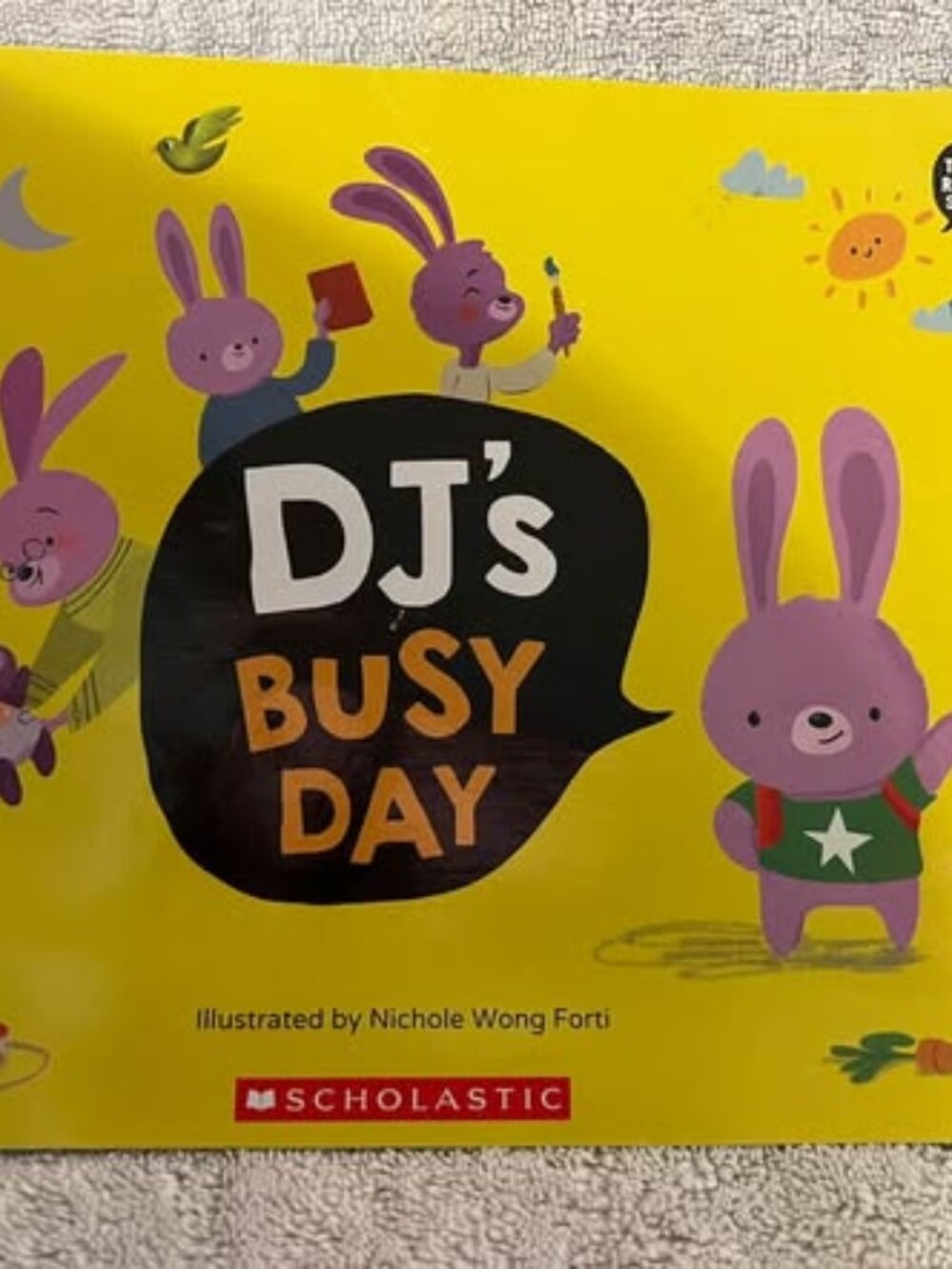 🐻DJ's Busy Day - Bilingual
